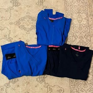 Koi yoga scrub sets size Small Tall